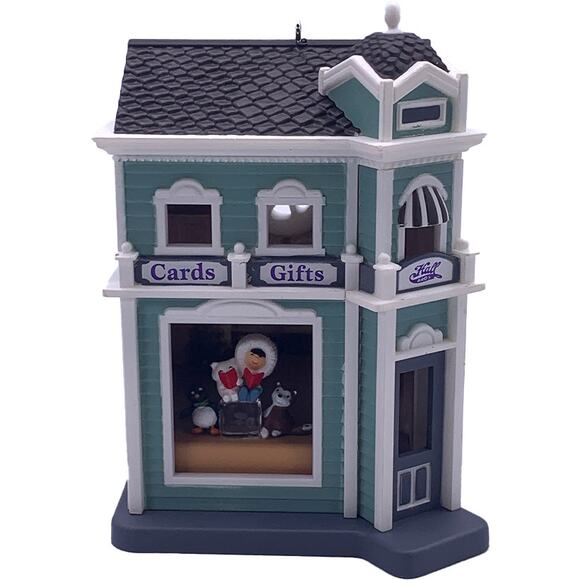 Hallmark Keepsake Korners 2017 Hall Bro's Card Shop Christmas Ornament in Box - Picture 3 of 7